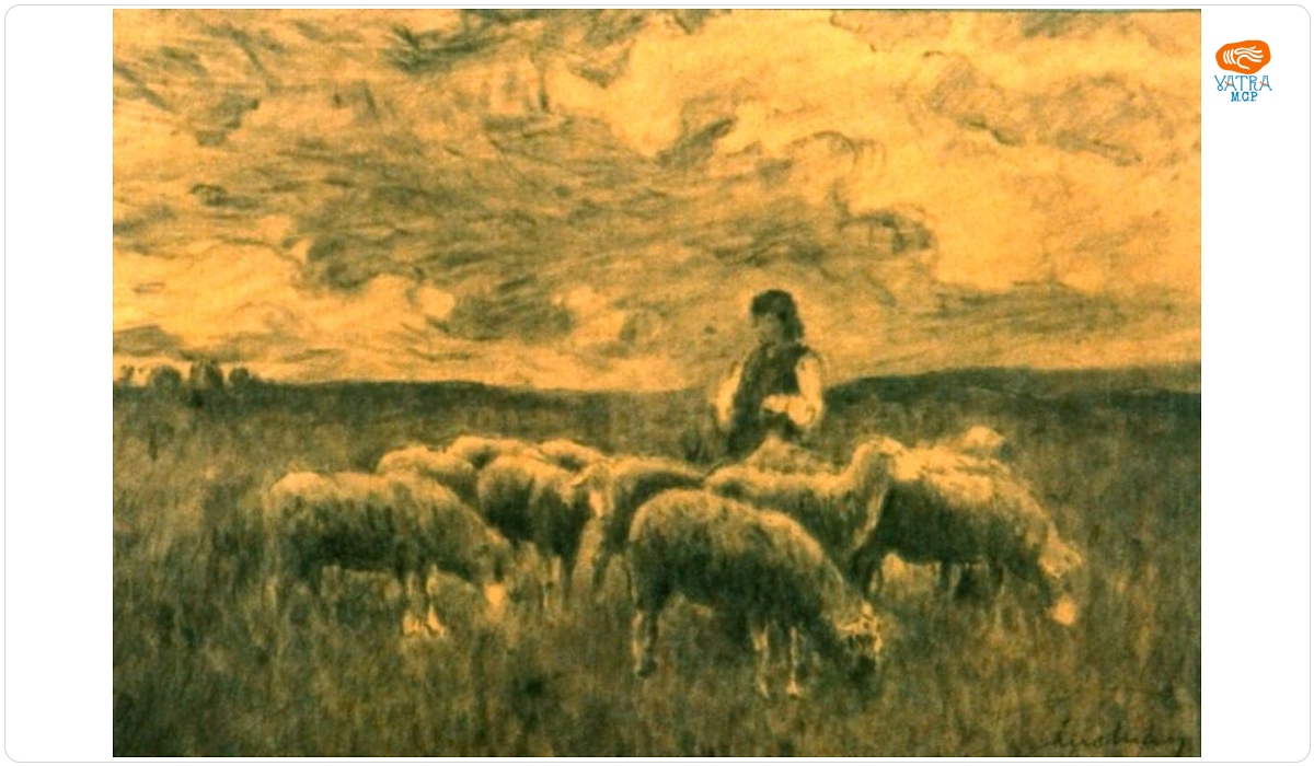 Ștefan Luchian — Cioban cu oi
