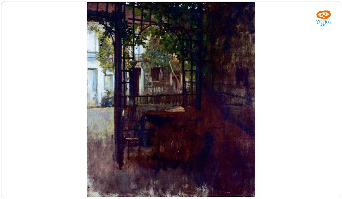 Interior de curte la Barbizon
