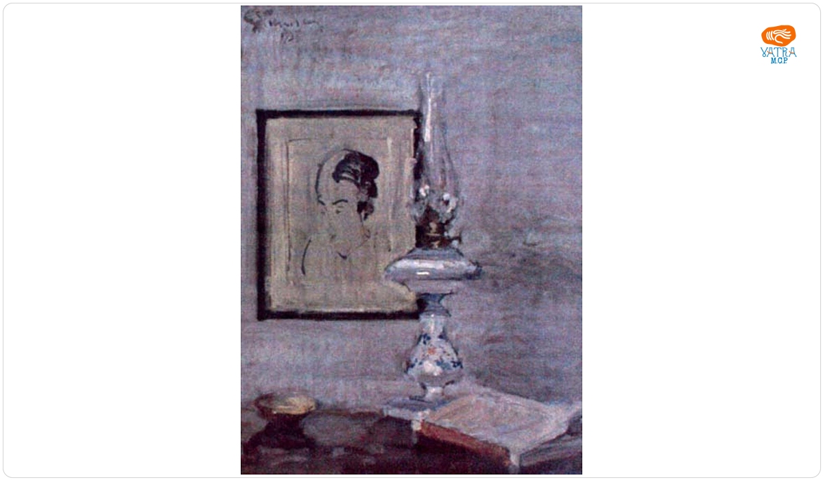 Eustațiu Stoenescu — Lampa de la Drăghiceni