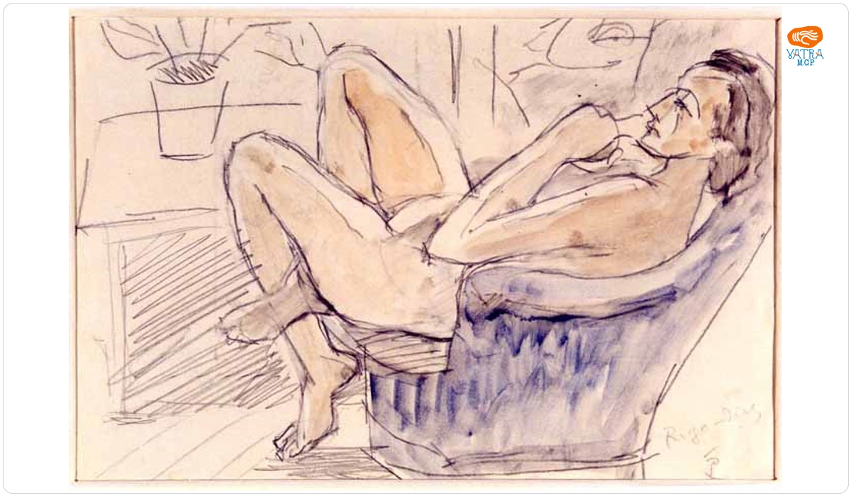 Nud în fotoliu (Rigo-Dias)