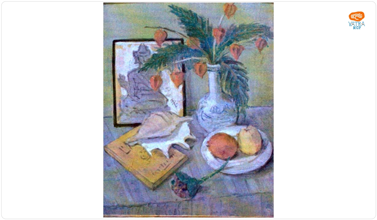 Theodor Pallady — Natură statică cu scoică și fluturi