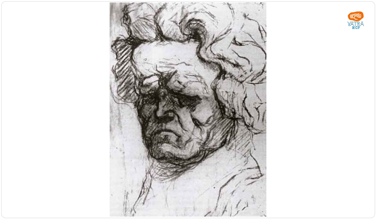 Studiu pentru bustul lui Beethoven