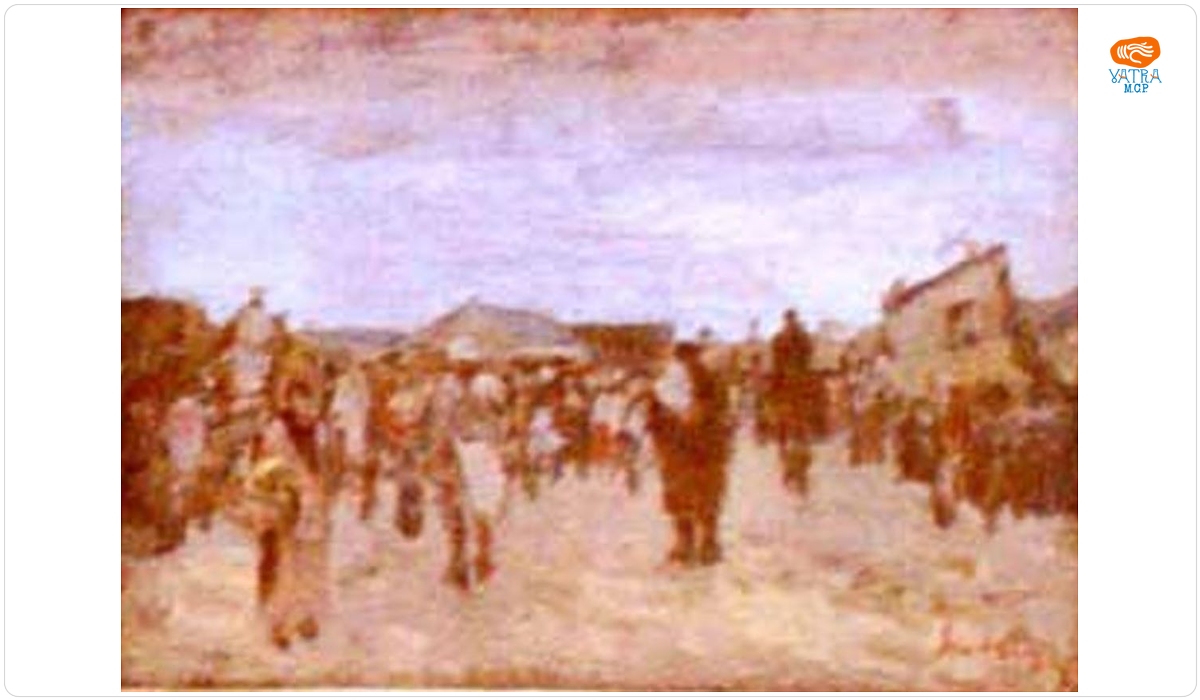 Ion Andreescu — Târg în preajma Buzăului