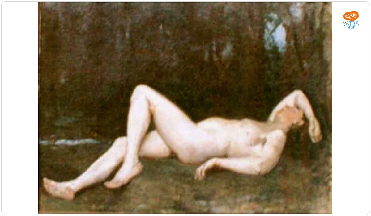 Nud în pădure