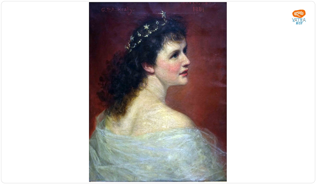 George Peter Alexander Healy — Portretul reginei Elisabeta