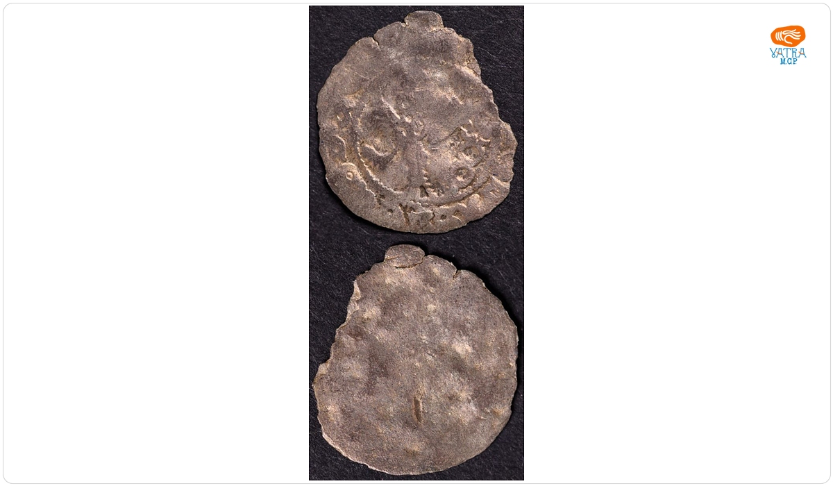 Fals de epocă după ½ gros Polonia, sec XVI