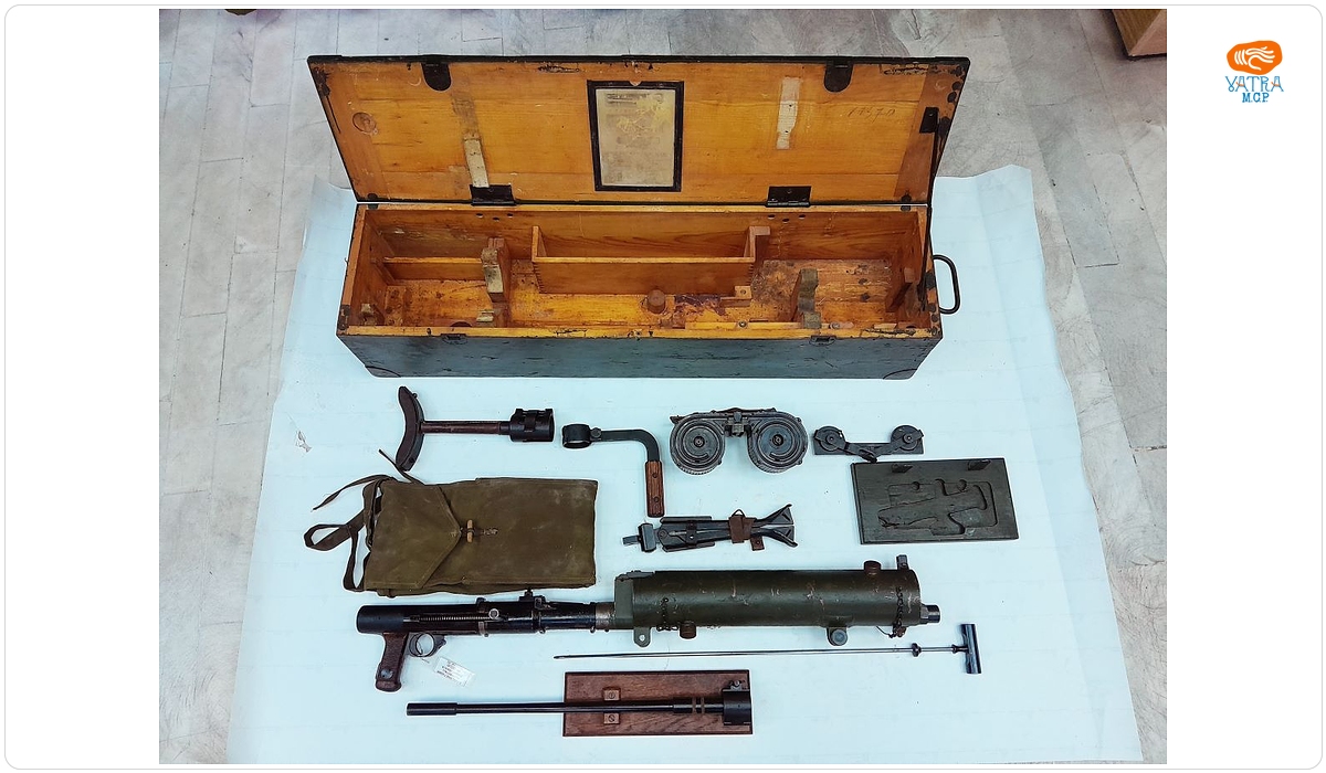 Mitralieră 7,92 MM Rheinmetall transformată