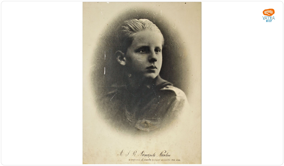A.S.R. Principele Nicolae în uniformă de cercetaș în timpul războiului 1916-1919