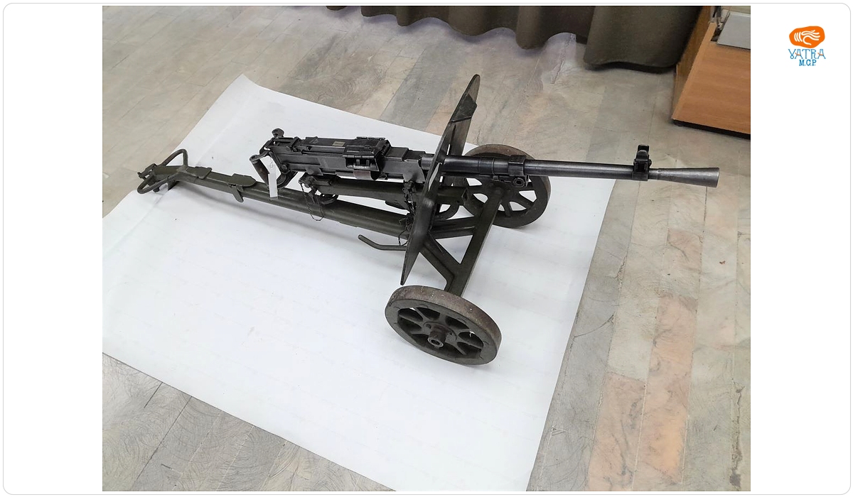 MITRALIERA 7.62 MM MD. 1943 CU AFET
