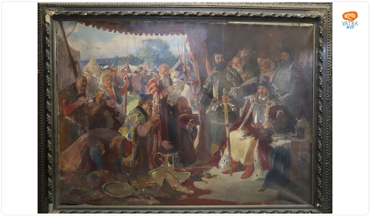 Ion STOICA DUMITRESCU — Ștefan cel Mare primind solii tătari