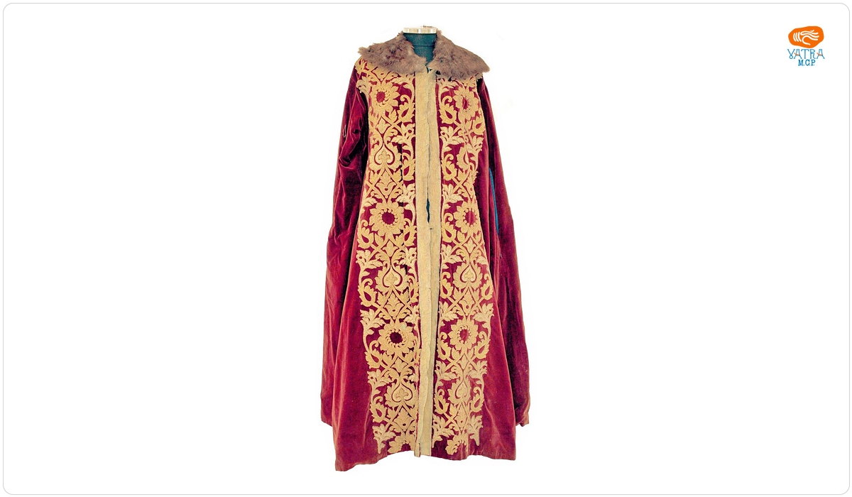 Mantie, model Ștefăniță Vodă (1517-1527),reconstituire