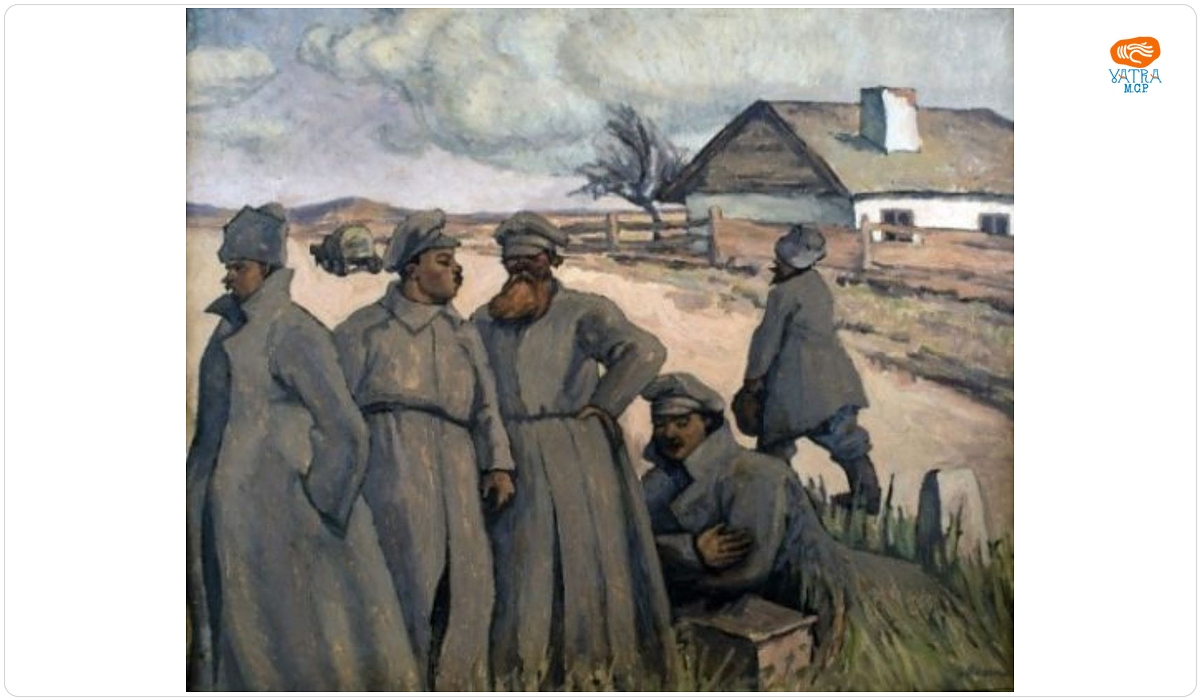 Soldați ruși în repaus (1917)