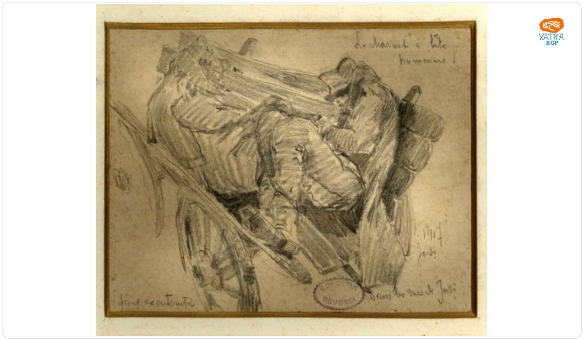 Alexandru Talpoșin Severin — Pe străzile Iașiului, 1917