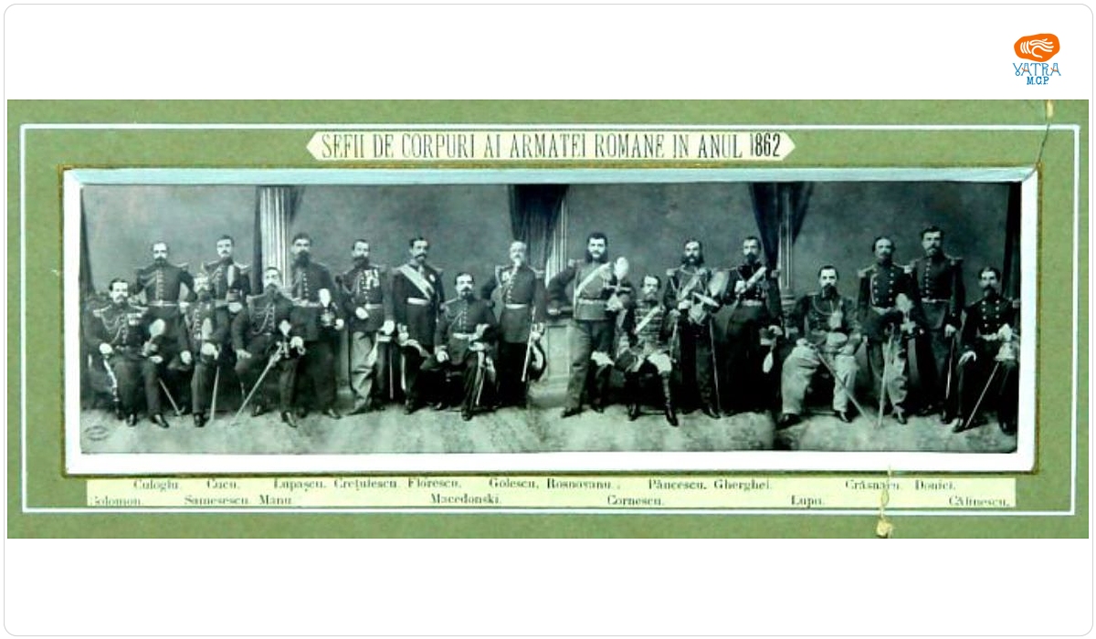 W Wollenteit — Șefii de corpuri ai Armatei Române în anul 1862