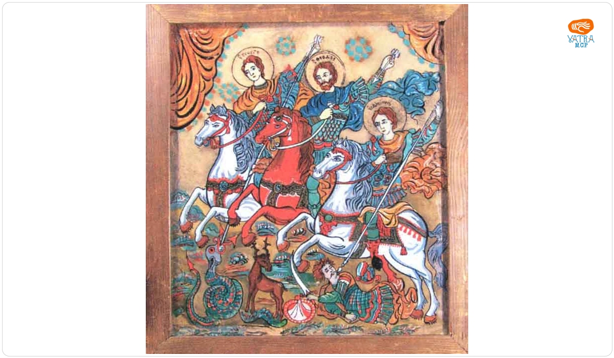 Sfinții Militari Gheorghe, Theodor - Tiron și Dimitrie
