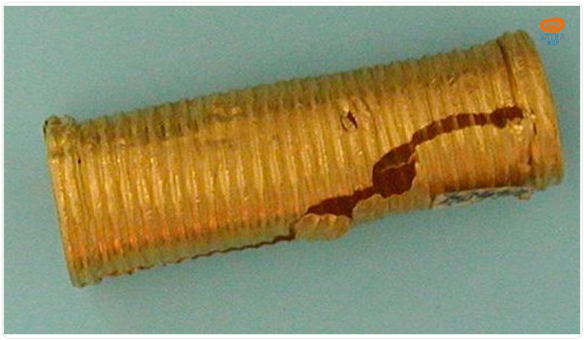 Ornament tubular al unei zăbale
