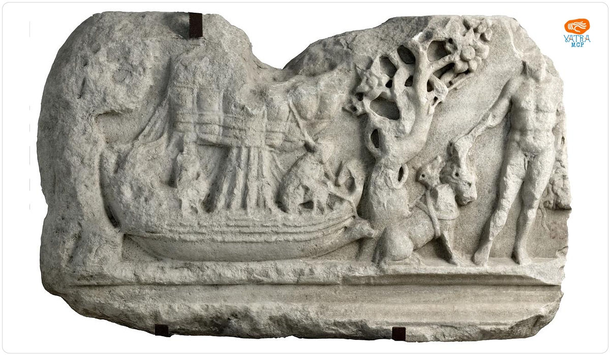 Friză de monument funerar