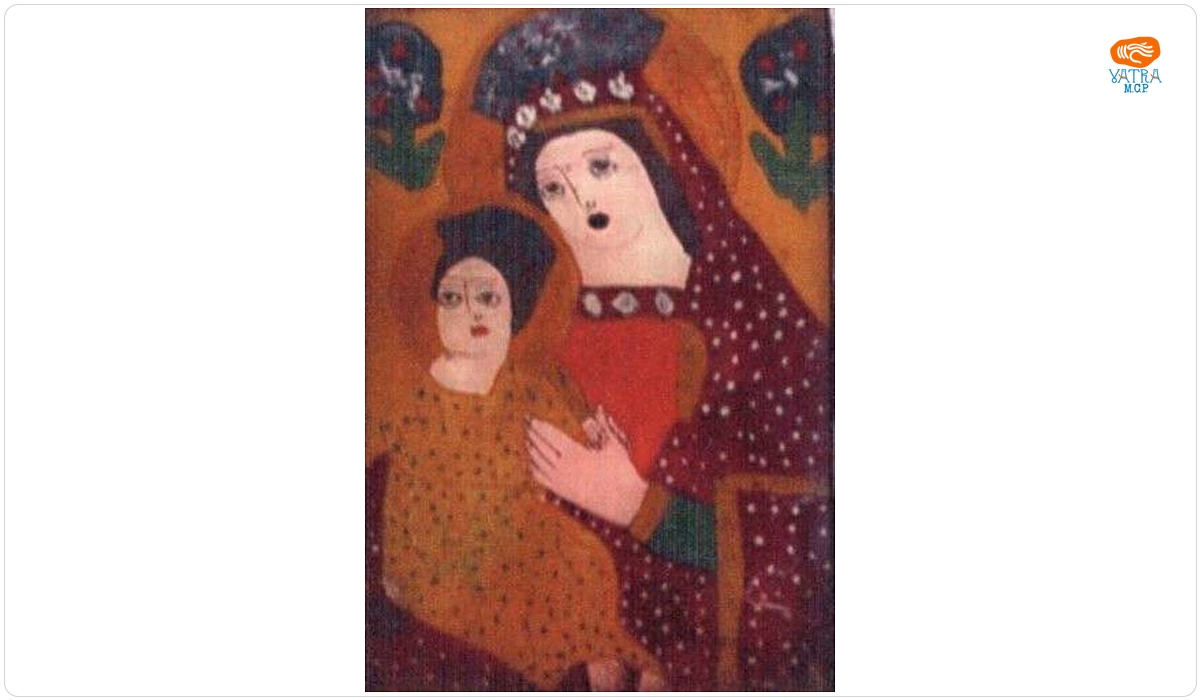 Maica Domnului cu Pruncul Iisus în brațe