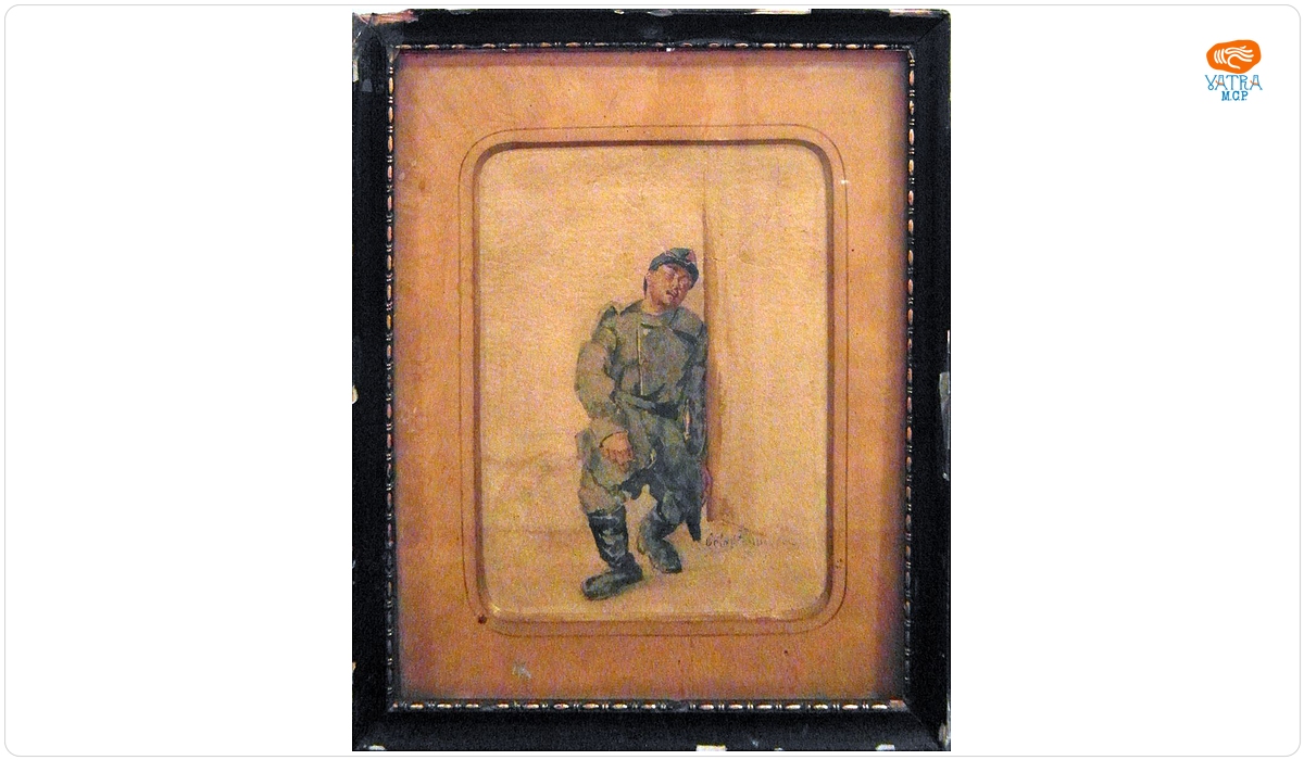 Soldat dormind