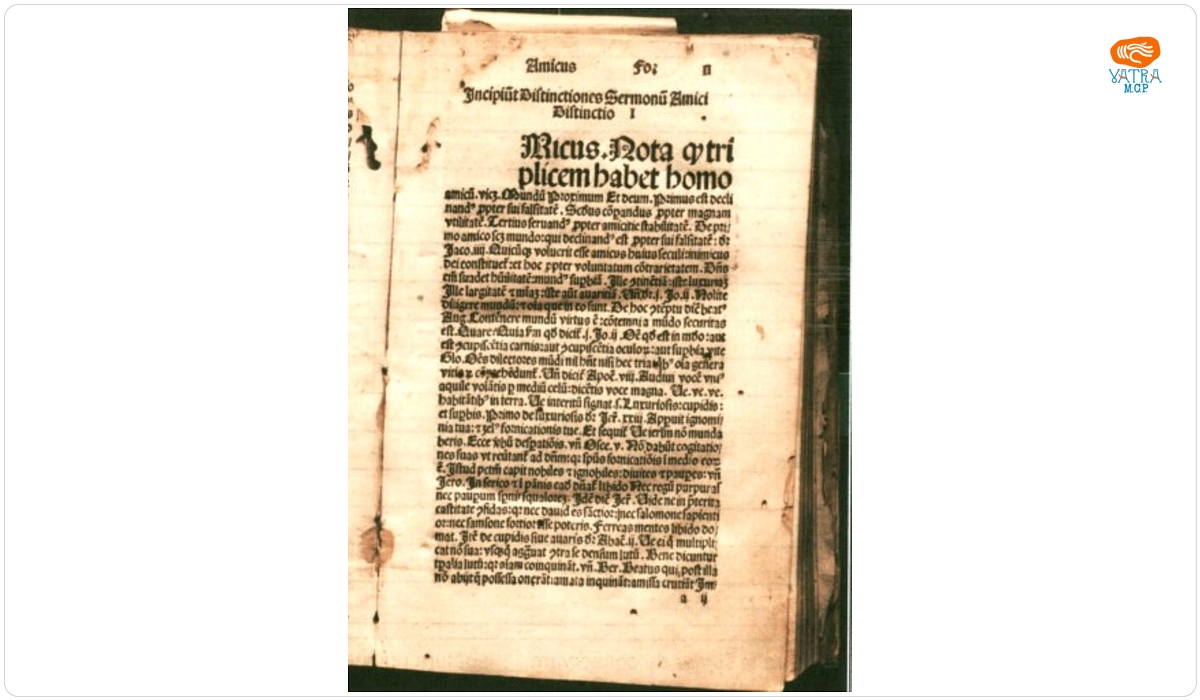 Amicus distinctiones sermones amici