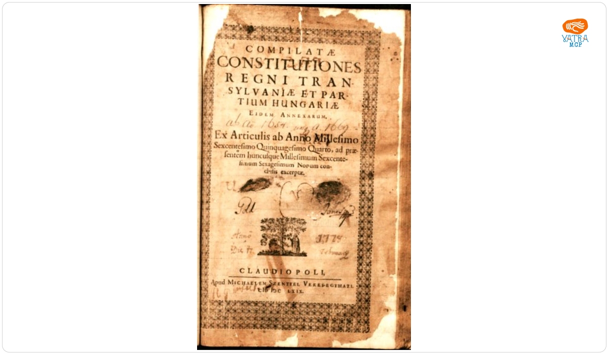Compilatae constitutiones regni Transylvaniae et patrium Hungariae