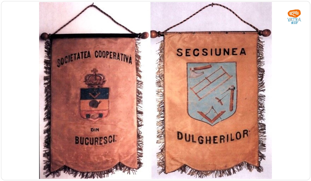 Steagul Societății Cooperativa din București, Secțiunea Dulgherilor