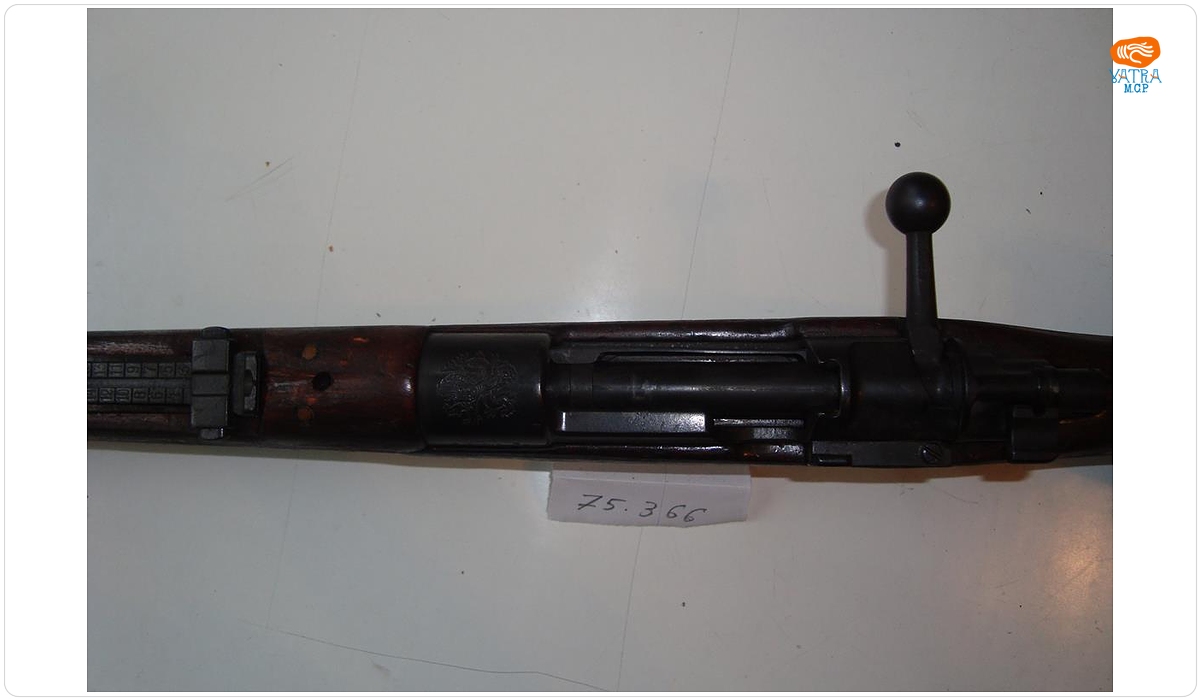 Pușcă ZB Md. 1924 cu mecanism de fixare la poligon