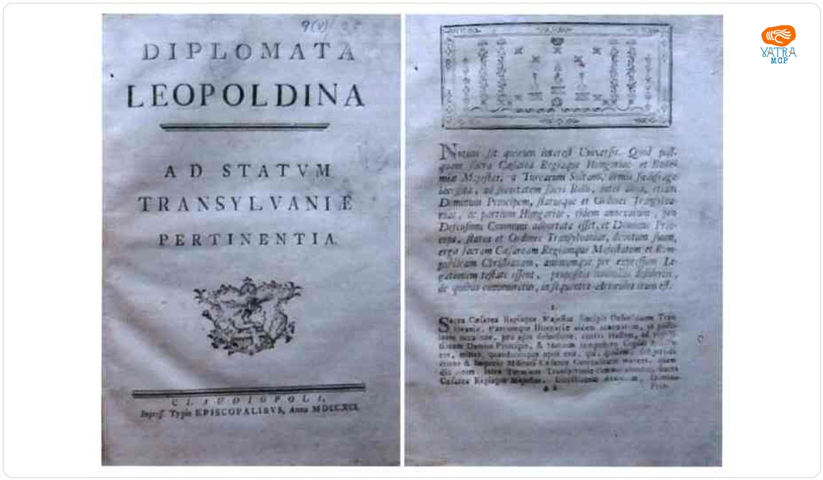 Diplomata lopoldina. Ad statum Transylvaniae pertinentia, Claudiopoli, impress. Typis Episcopalibus, Anno 1791