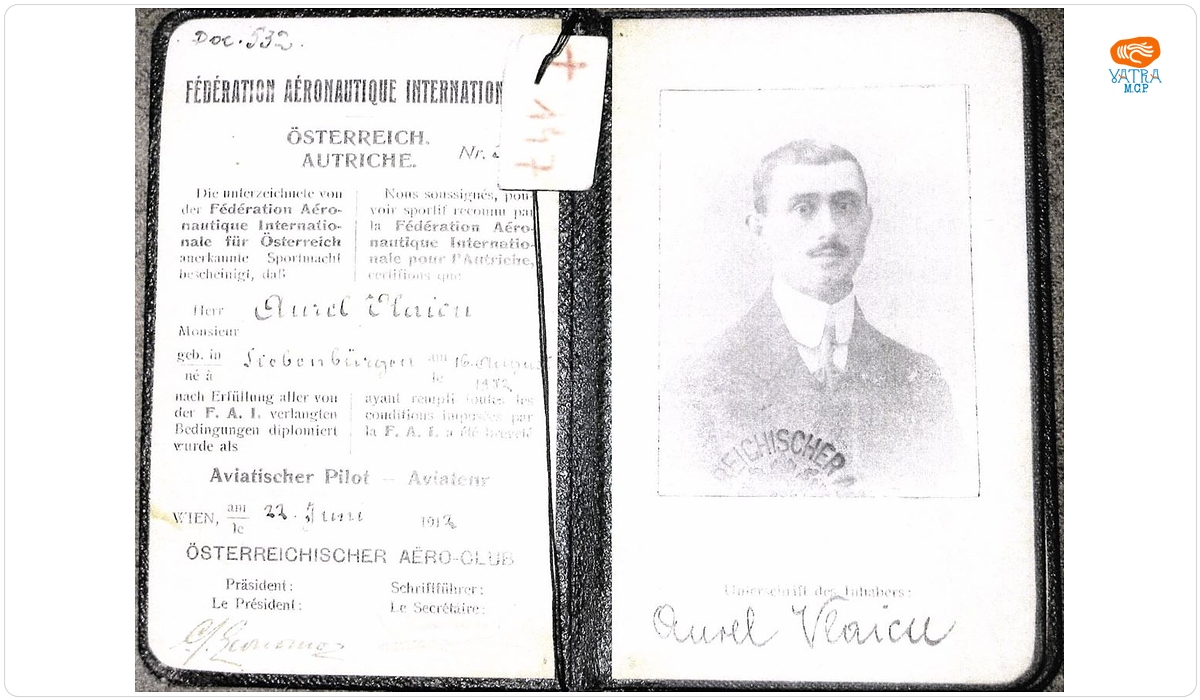 Participarea lui Aurel Vlaicu la mitingul aviatic de la Aspern în iunie 1912
