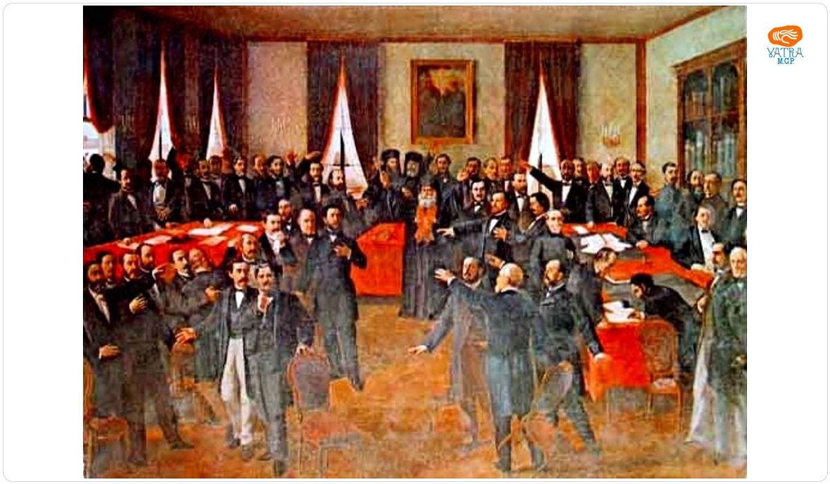Theodor Aman — Proclamarea Unirii