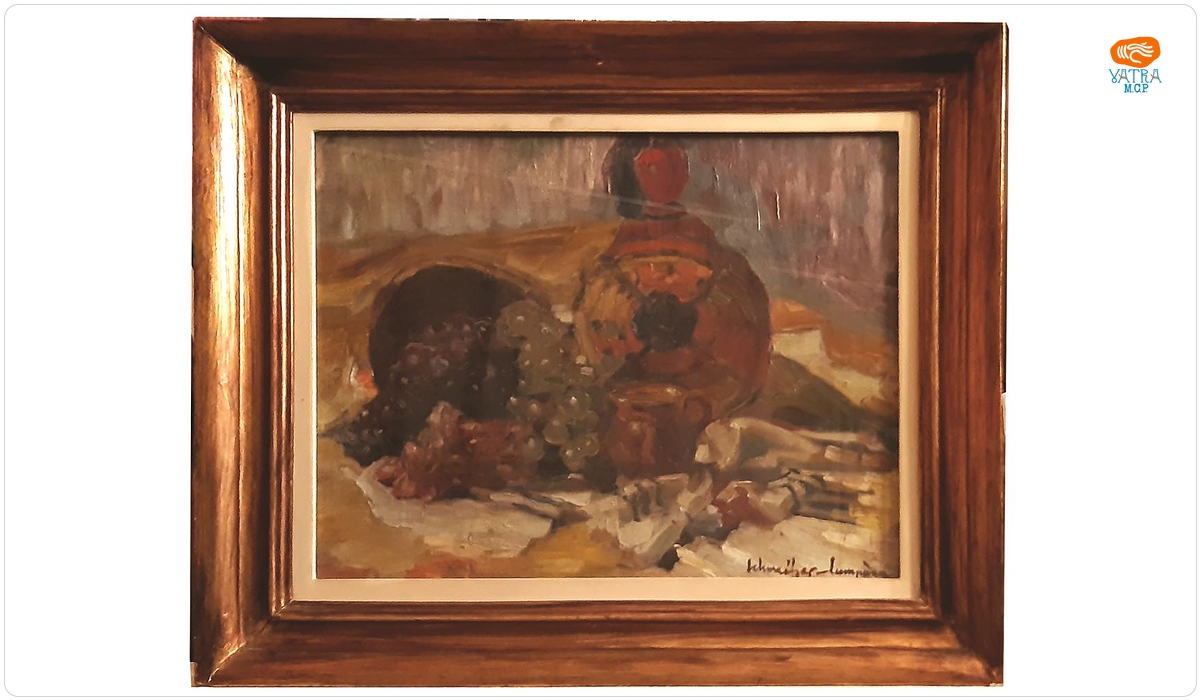 Rudolf Schweitzer Cumpăna — Natură statică cu fructe