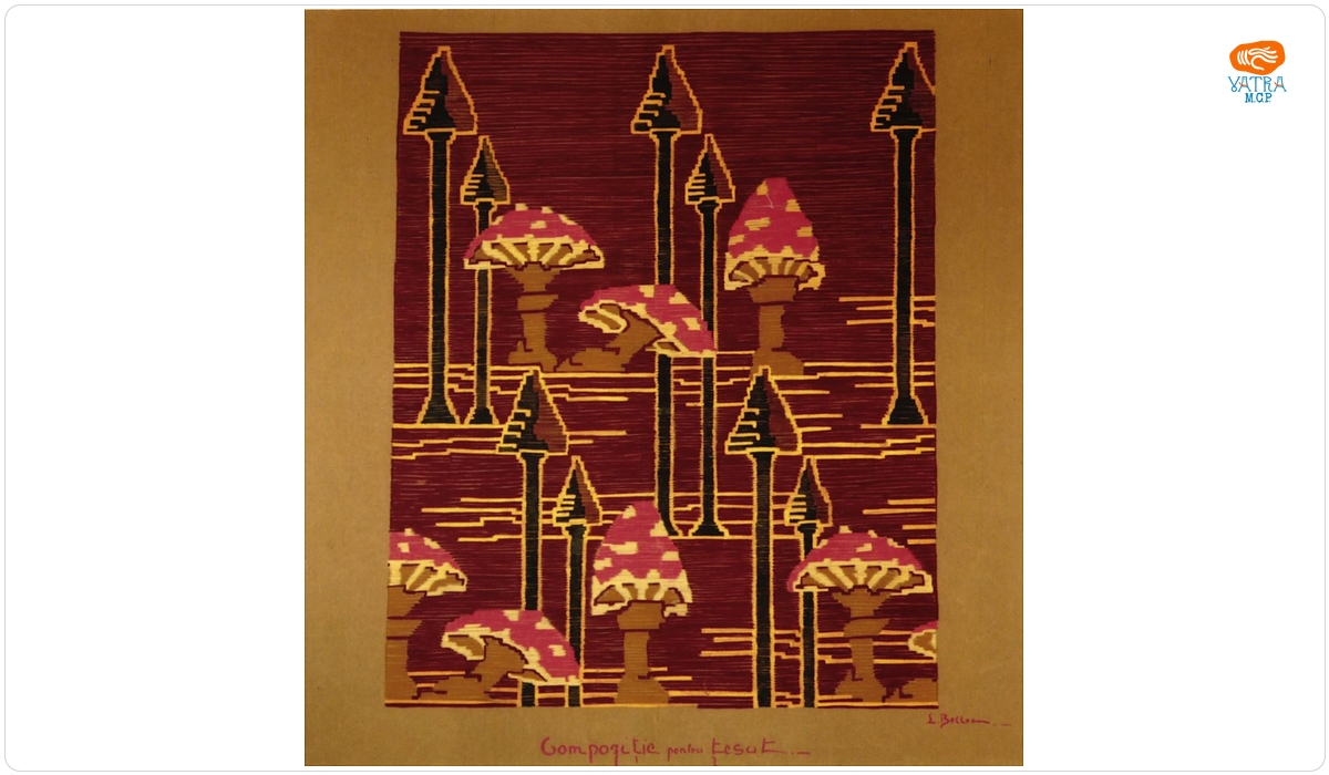 Lucia Beller — Ciuperci stilizate