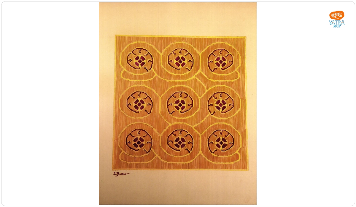 Ornament geometric stilizat