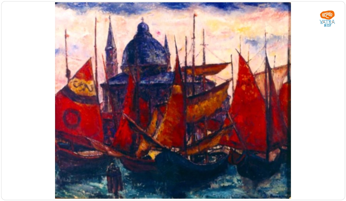 Marius Bunescu — Bărci la Veneția