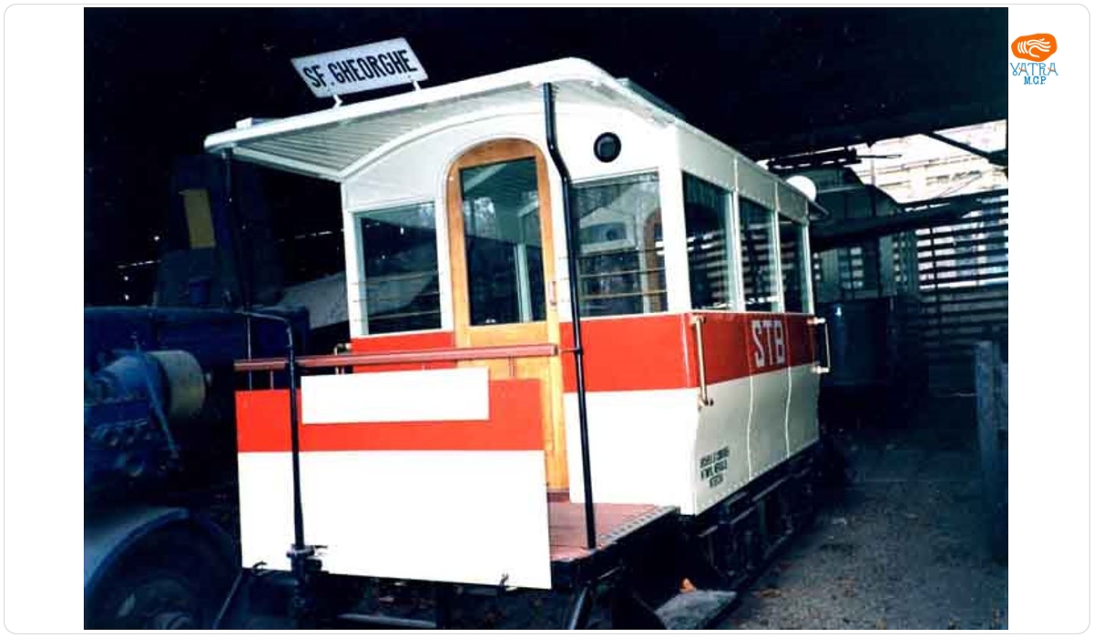 Vagon de tramvai tras de cai