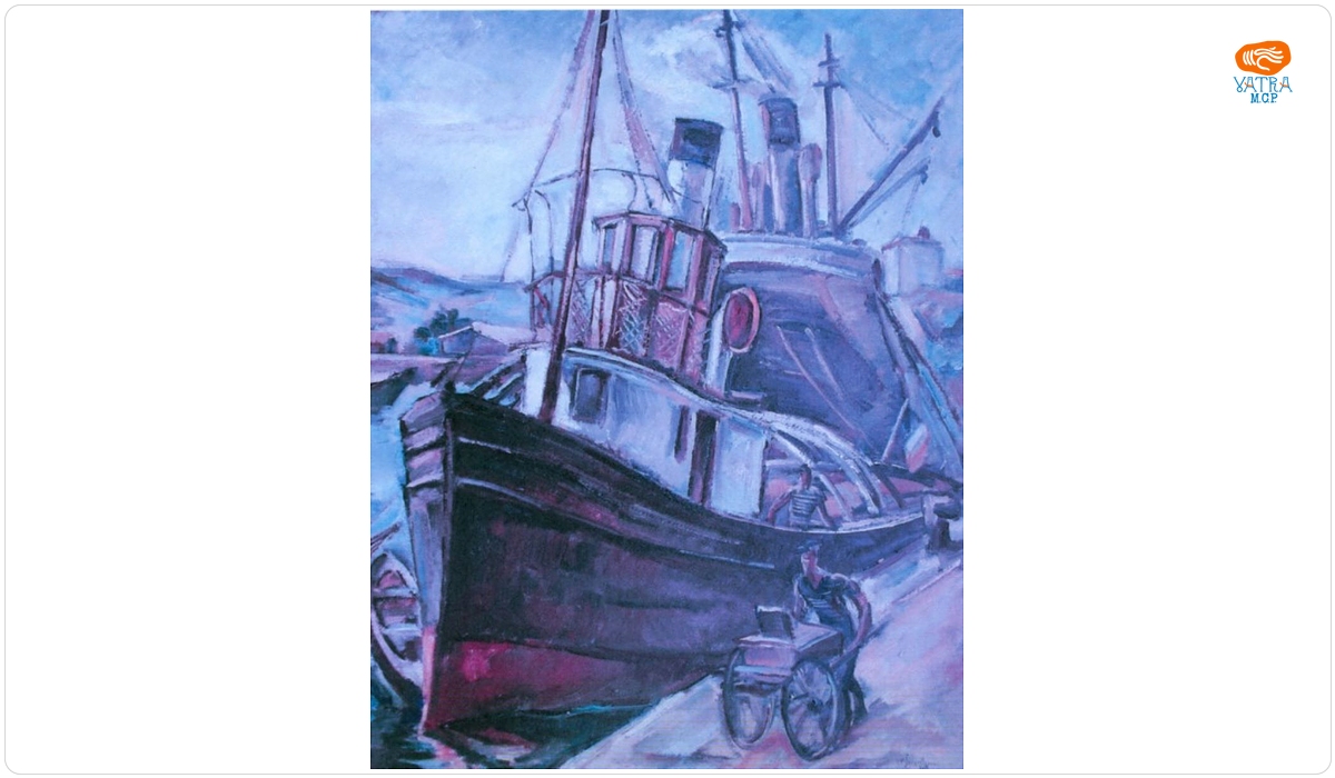 Petre Iorgulescu-Yor — Muncă în port