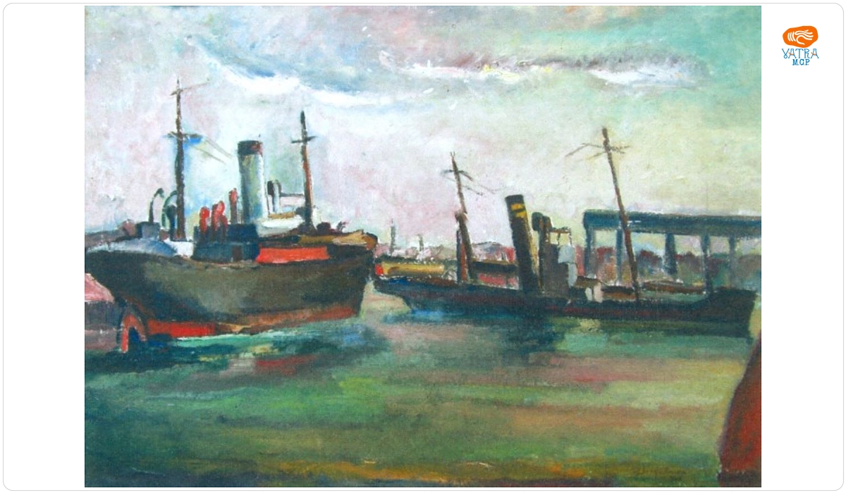Petre Iorgulescu-Yor — Vase în port