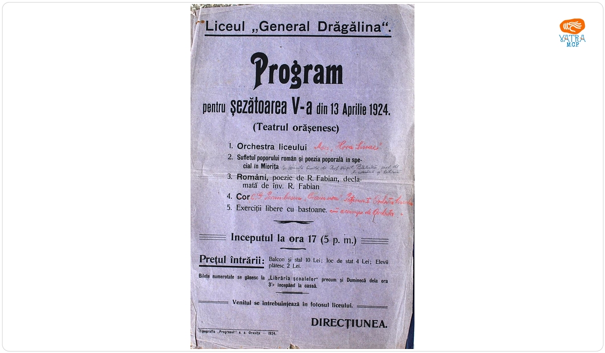 Program al șezătoarei a V-a