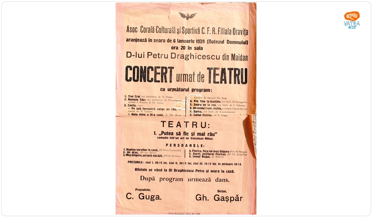 Muzică corală și piesa de teatru „Putea să fie și mai rău” de Velcelean Mihai