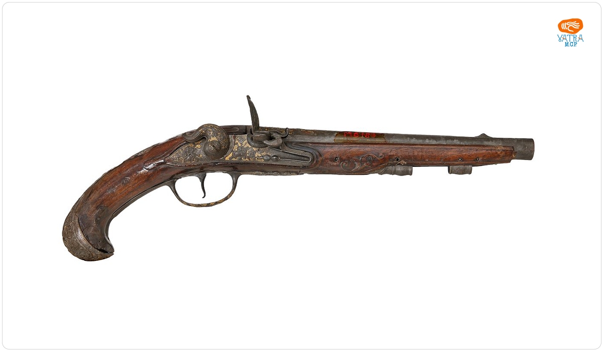 Claude Niquet — Pistol cu platină cu cremene