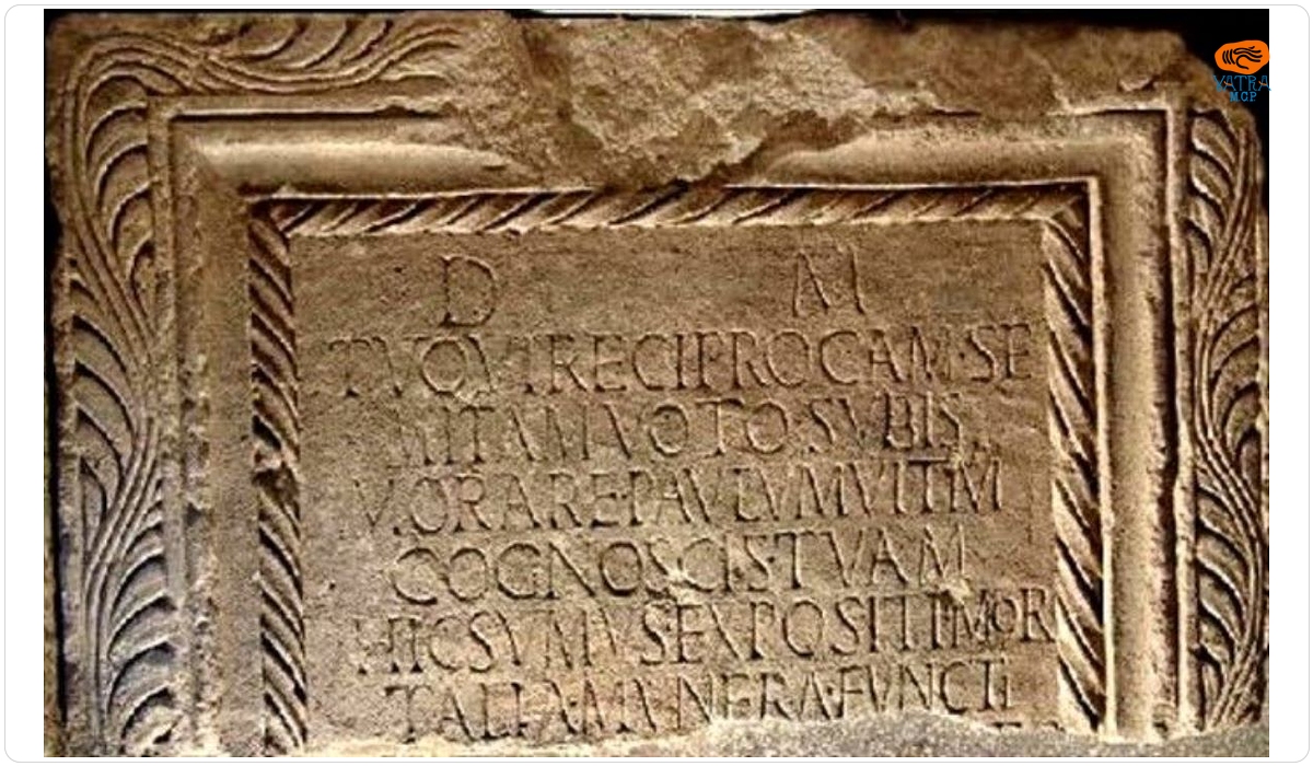Altar funerar refolosit