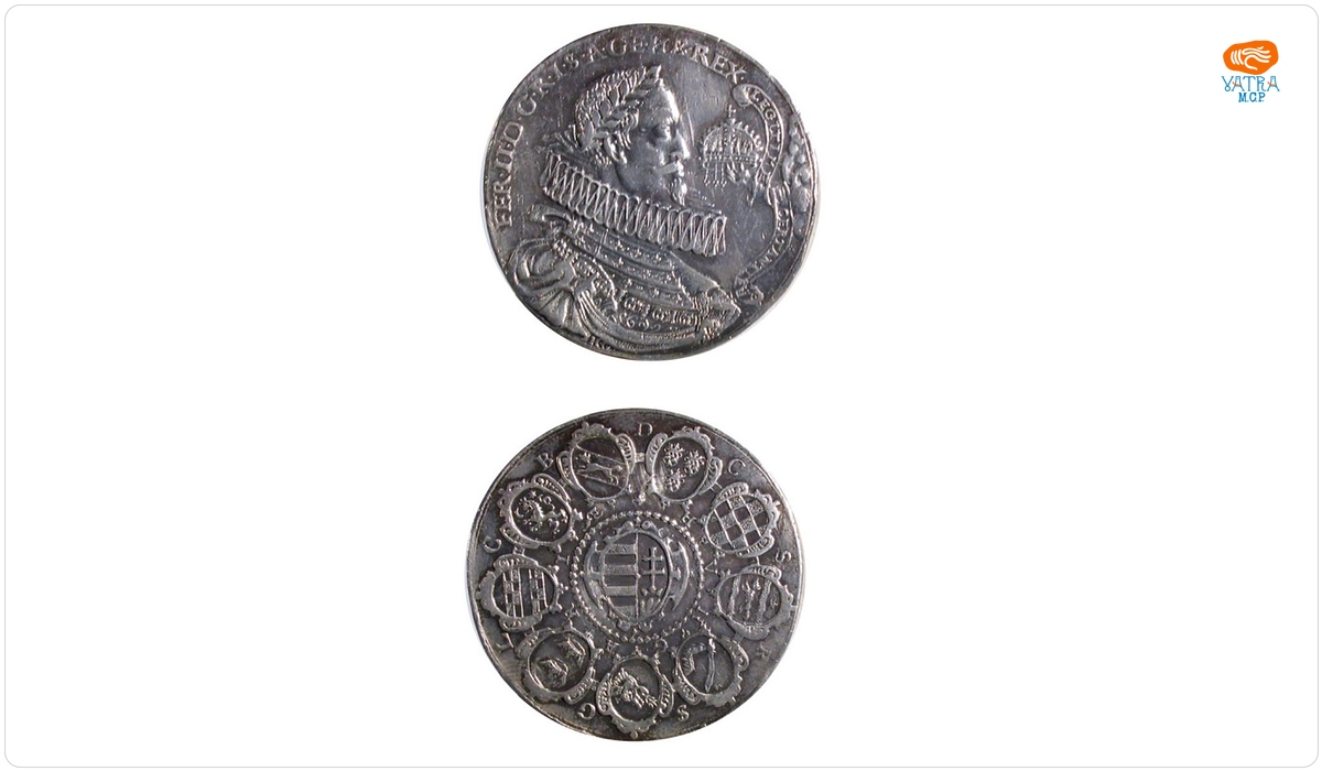 Medalie dedicată încoronării lui Ferdinand al II-lea ca rege al Ungariei