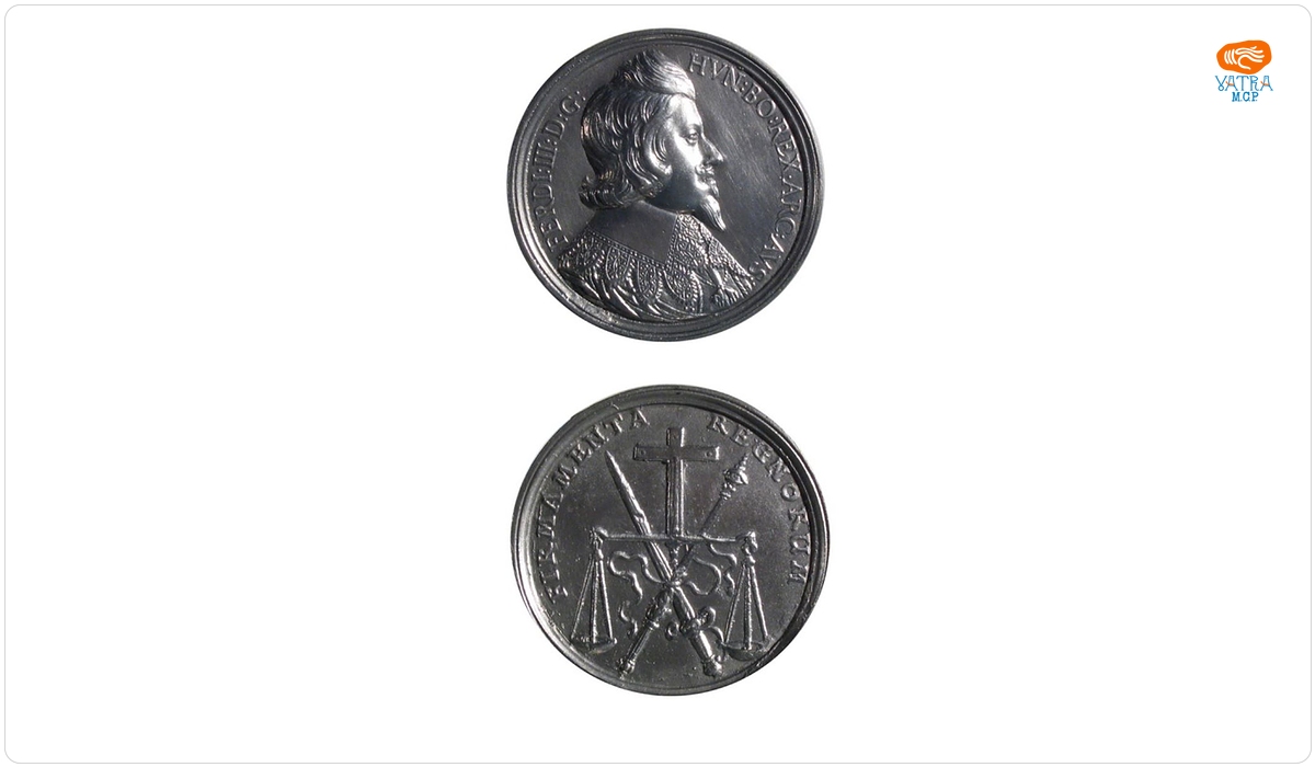 Medalie dedicată încoronării lui Ferdinand al III-lea ca rege al Ungariei și Boemiei