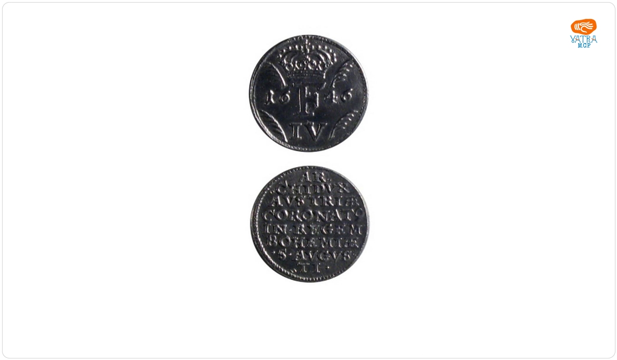 Medalie dedicată încoronării lui Ferdinand al IV-lea ca rege al Boemiei