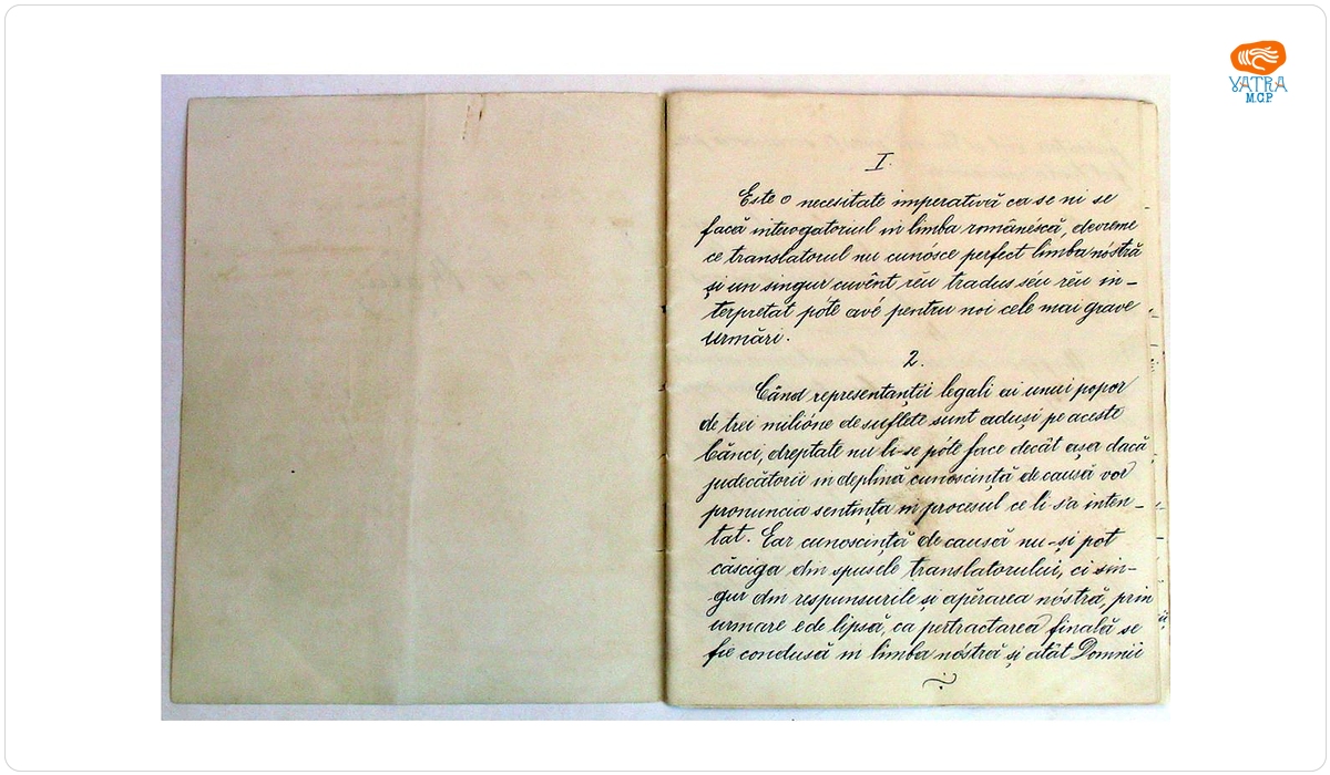 Programa și expozeul Memorandului
