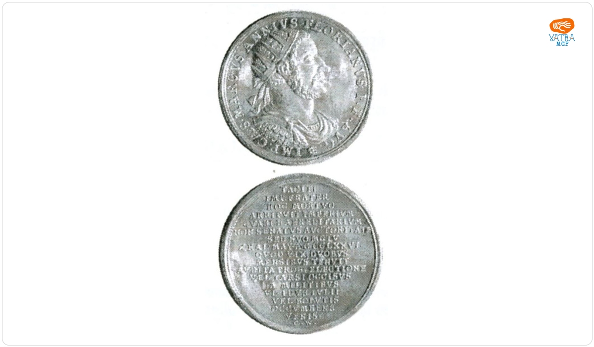 Medalie dedicată împăratului Florian