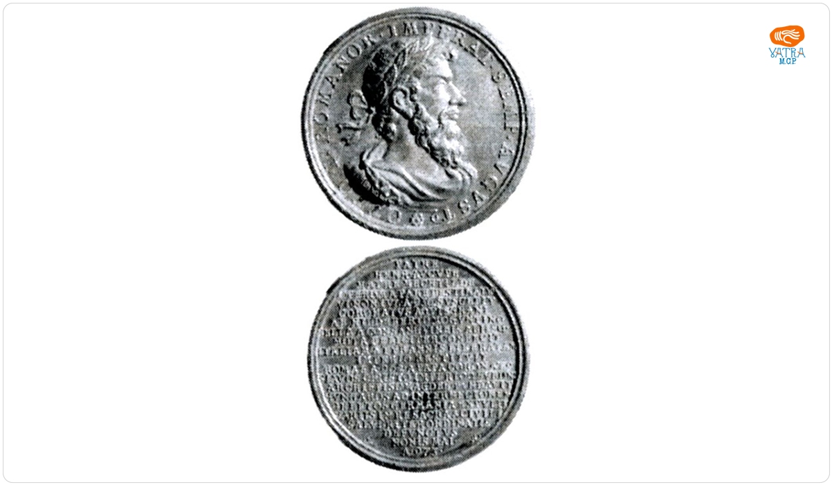 Medalie dedicată împăratului Otto I cel Mare