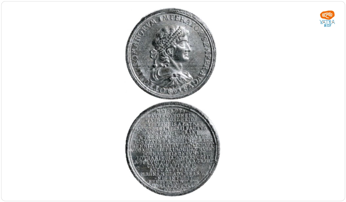 Medalie dedicată împăratului Otto II