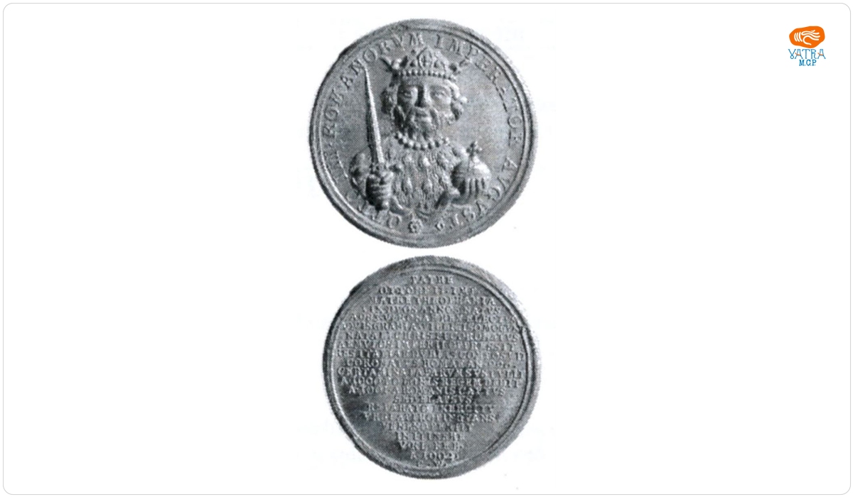 Medalie dedicată împăratului Otto III