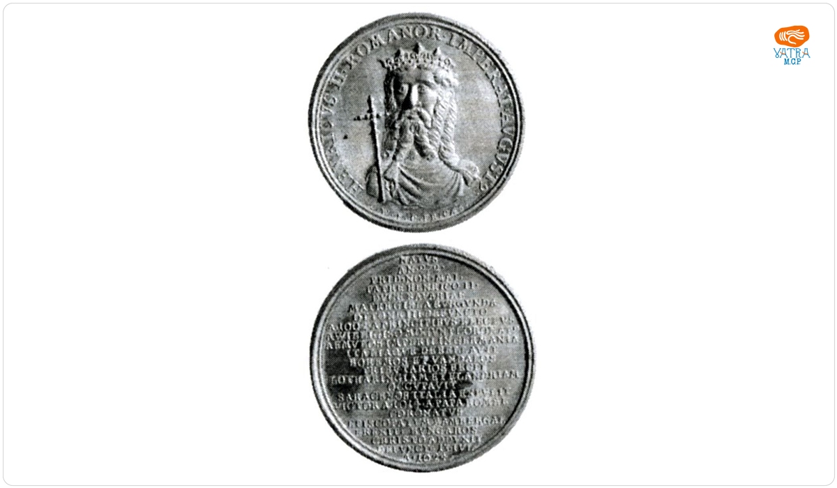 Medalie dedicată împăratului Henric II cel Sfânt